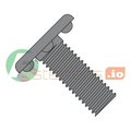 Newport Fasteners Weld Screw, 1/4"-20, 1 1/2 in, Bottom Projection, Steel, Plain Finish, 1000 PK 276953